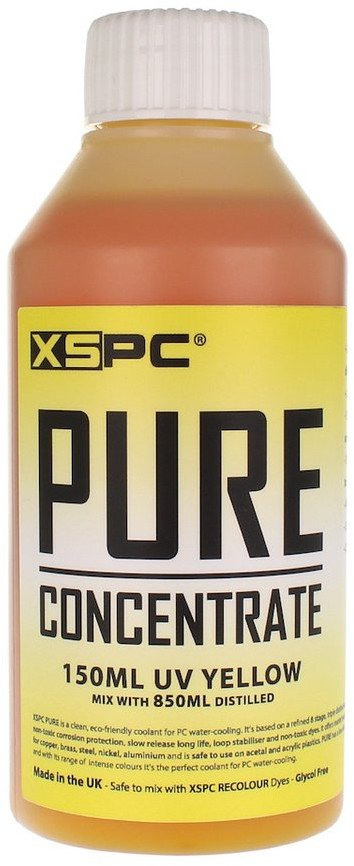 Lëng ftohës për PC XSPC Pure Concentrate, 150 ml, UV i verdhë