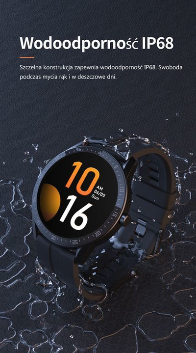 Smartwatch G.rossi SW018-5, Bluetooth, monitorim aktiviteti, i zi