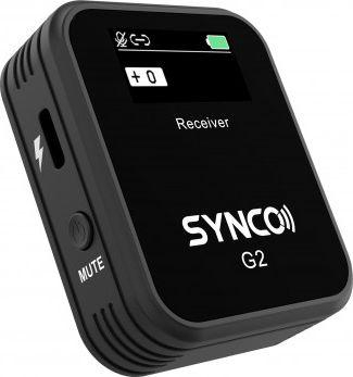 Sistem mikrofonësh me valë Synco G2 A2, të zi