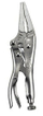 Kapëse bllokuese me hundë të gjatë Irwin Vise-Grip 100mm, çelik, argjend
