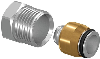 Set lidhës kompresues Uponor Danfoss MLC 16 G1/2MT, për ngrohje dhe ujësjellës, metalik