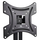Mbajtës për TV Maclean MC-451, 15”-42”, max. 20kg, max. VESA 200x200, i zi