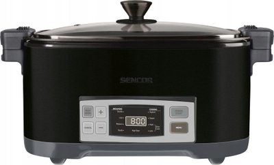 Multicooker Sencor SPR 5508BK, 6L, 1350W, i zi