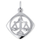 Pendant për qafore Brilio Silver, e argjendtë