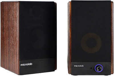 Boxa kompjuteri Microlab SOLO 3, stereo, për tavolinë, të zinj