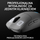 Maus gaming Logitech G Pro 2 Lightspeed, wireless, HERO 32K DPI, i bardhë