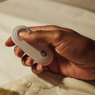 Buton i zgjuar Yale Button, telekomandë paniku, zile dere, i bardhë