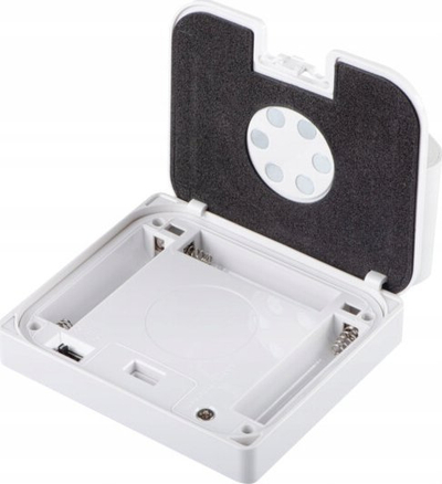 Dritë shkallësh Kanlux Wireless LED, sensor lëvizjeje PIR, me bateri, e bardhë