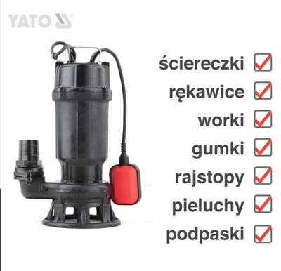 Pompë hekuri - YATO, me një mulli 750W (YT-85350)