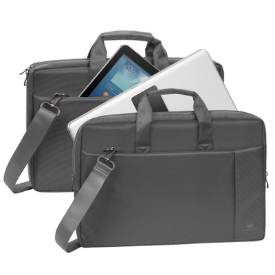 Çantë laptopi Rivacase, 17.3", e zezë