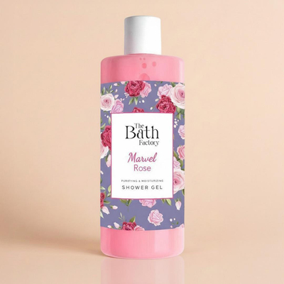 Xhel për dush The Bath Factory Marvel Rose, 400 ml
