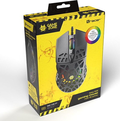 Mouse gaming Tracer Gamezone Reika TRAMYS46730, 6 butona, RGB, i zi