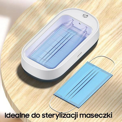 Sterilizues UV Usams për gjoja të vogla me karikim me valë ZB151XDH01 (US-ZB151), i bardhë
