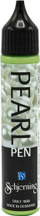 Bojë dekorative Schjerning Pearl Pen 1024, 28ml, efekt perlë, jeshile