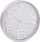 Orë murale Giftdecor Kitchen, 30.5cm, mekanizëm i qetë, argjend