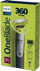 Тример Philips OneBlade 360 Face + Body QP2834/23, полнач, за лице и тело, зелен