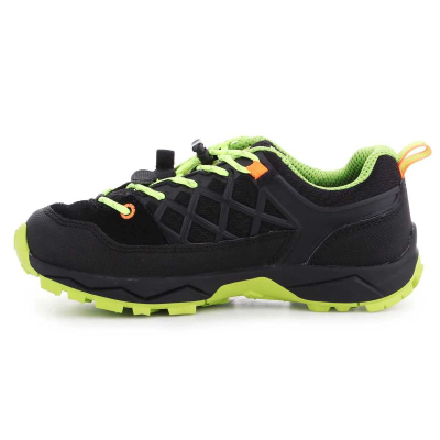 Këpucë hiking Salewa Wildfire WP JR 64009-0986, për fëmijë, të papërshkueshme nga uji, të zeza