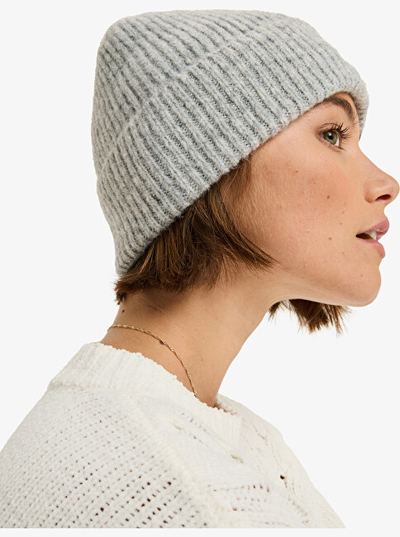 Kapelë beanie Roxy WIND EFFECT, one size, gri
