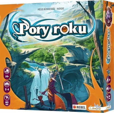 Lojë tavoline Rebel Seasons, strategjike, për 2‑4 lojtarë, shumëngjyrëshe