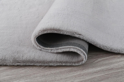 Tapet Heinner Shaggy Soft Rug, 70x140 cm, poliester pambuk, gri