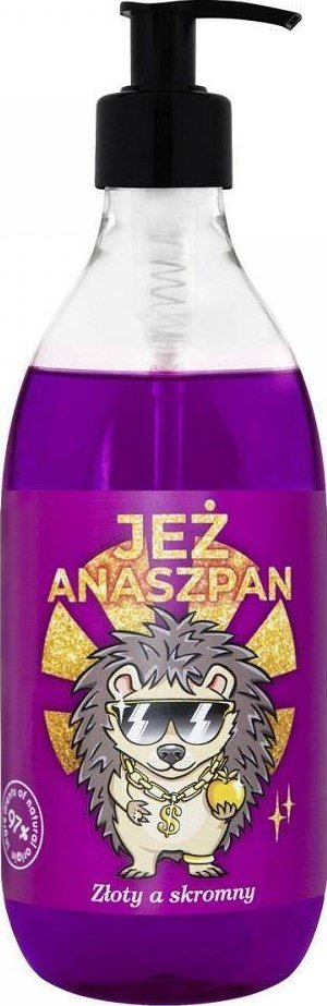 Xhel larës për trup edhe duar LaQ Shots Hedgehog Anaszpan, 500 ml, lejla