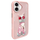 Futrollë Nimmy Glasses Cool Cat për iPhone 16 6.1", mbrojtëse, rozë