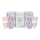 Set kozmetik për femra Baylis & Harding Lavender & Rosehip Tea, krem dushi 100 ml + shkumë kremoze për vaskë 100 ml + shampo për flokë 50 ml + balsam për flokë 50 ml + çantë kozmetike