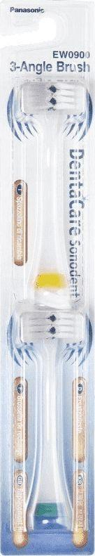 Kokë furçe elektrike Panasonic EW0900, set 2 copë, kompatibile DL40 EW1031 EW1035 EW1012, e bardhë