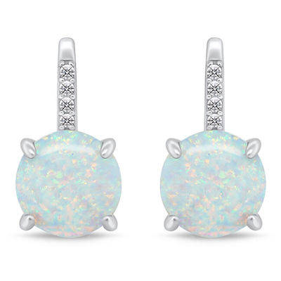 Set vathë dhe qafore Brilio Silver SET250W, të kaltëra/argjendta