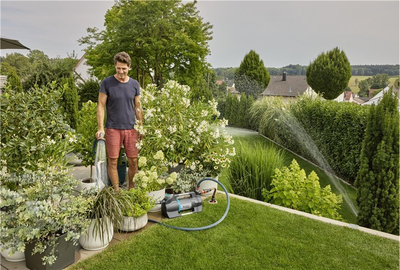 Pompe kopshti Gardena SilentComfort 6300, 6300 L/orë, 49 m, gri