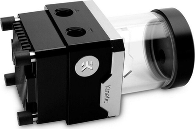 Pompë rezervuar uji EKWB EK-Quantum Kinetic TBE 120 DDC PWM, D-RGB, Acetal, i zi
