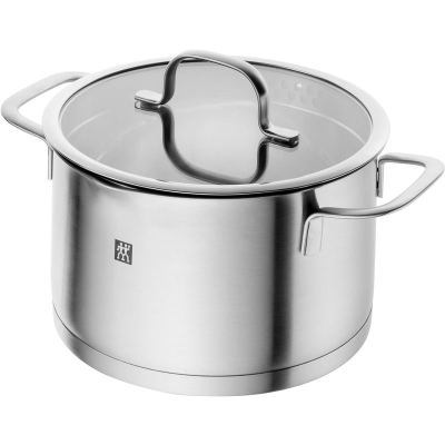 Set tenxhere ZWILLING Trueflow 9 pjesë, çelik inox, kapak xhami