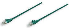 Мрежен кабел Интелинет Patch, Cat5e, 3m, SF/UTP, зелен