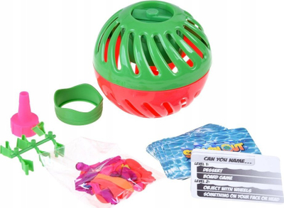 Loja me ujë Water Game Bomb Splash Out Time Questions GR0399, për fëmijë dhe të rritur, shumëngjyrëshe