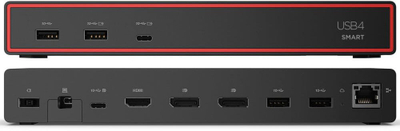 Docking station Lenovo ThinkPad USB4 Smart Dock 5500, USB C, 135W, i zi