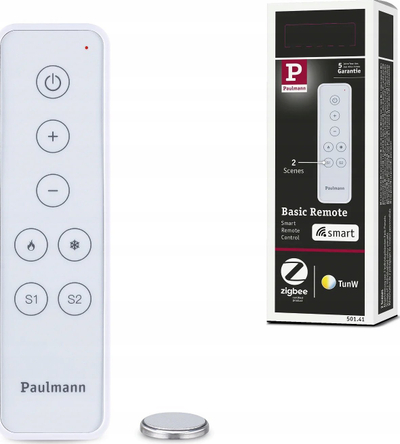 Telekomandë smart Paulmann Basic, ZigBee 3.0, për drita, e bardhë