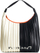 Çantë dore Desigual Bag Pleat Scala, e bardhë/zezë