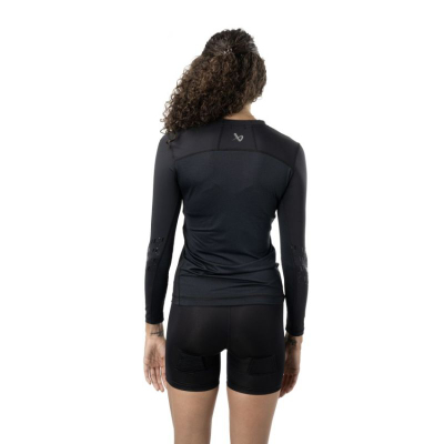 Bluzë bazë Bauer Baselayer Long Sleeve W, mëngë të gjata, për femra, e zezë