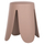 Stol Denty Φ30x45Hcm (HM9619.05), rozë/ zezë
