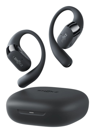 Kufje pa tela Shokz OpenFit 2, True Wireless, të zeza