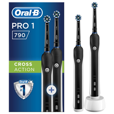 Set furça elektrike Oral B Duopack Pro1 790, 2 copa