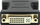 Adapter video ProXtend DVI-I 24+5 në VGA F/M, i zi