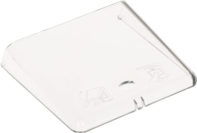 Kapak mbrojtës për buton alarmi CQR FP3, plastikë transparente, 85 x 85mm, transparent