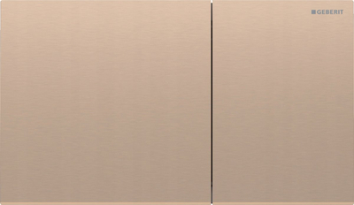 Pllakë aktivizimi Geberit Sigma70, çelik inox, dual flush, ngjyrë ari e kuqe e furçuar