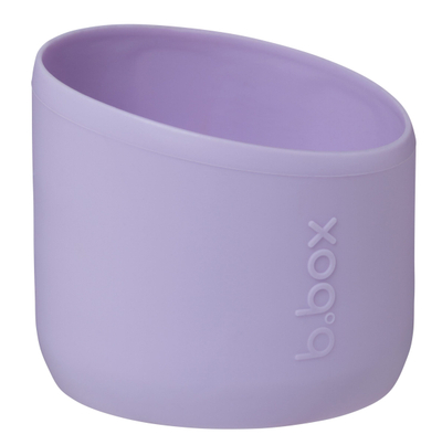 Mbrojtëse silikoni për shishe b.box Flip Top 1L, silikon fleksibël, kundër goditjeve, blu e errët