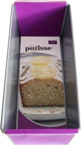 Kallëp keku Patisse, 30 x 12 cm, çelik, argjendtë