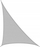 Çadër dielli HOBBYGARDEN Sunsail Garden Triangle, 4.5x6x7.5 m, rezistente ndaj ujit, gri hiri