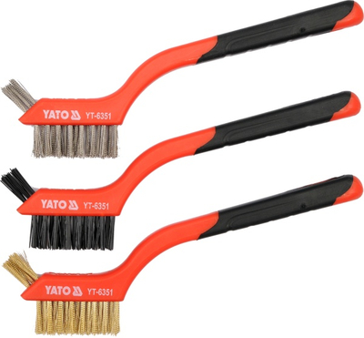 Furça Yato Wire 3, 180mm, 3 copë
