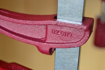 Shtrëngues Piher Maxipress M 1615, 15cm, vidë e mbrojtur, i kuq