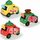 Makina lodër Dickie Toys ABC Fruit Friends, 12 cm, me muzikë, shumëngjyrëshe